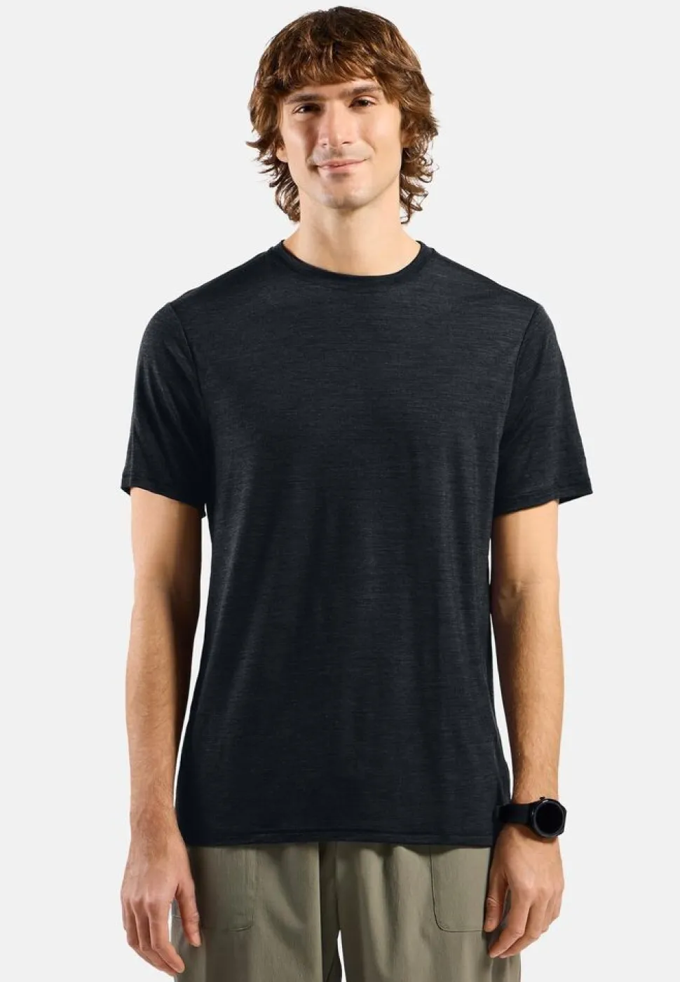 Odlo Merino Tencel Plain Tee T-Shirt Crew Neck men