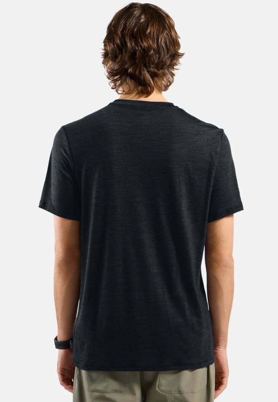 Odlo Merino Tencel Plain Tee T-Shirt Crew Neck men