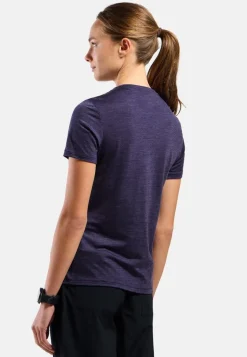Odlo Merino Tencel Plain Tee T-Shirt Crew Neck wmns