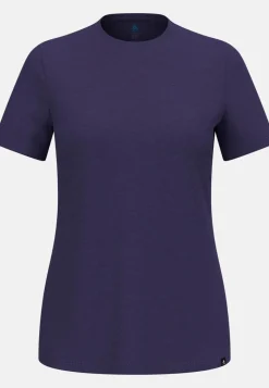 Odlo Merino Tencel Plain Tee T-Shirt Crew Neck wmns