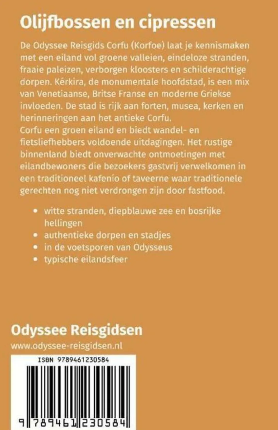 Odyssee Reisgidsen Reisgids Corfu