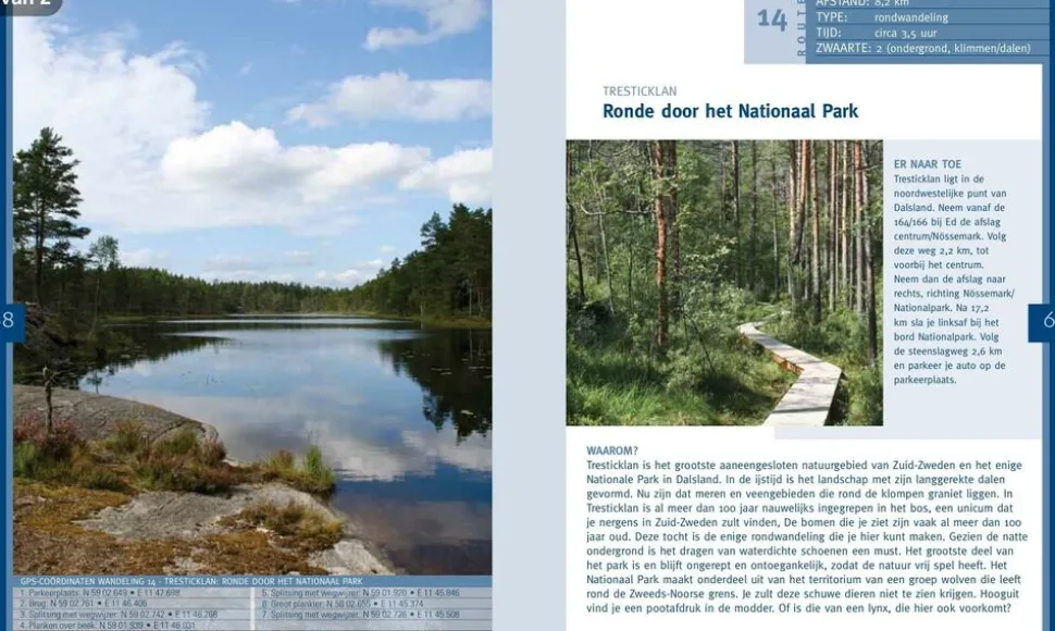 One Day Walks Publishing Wandelen in Dalsland