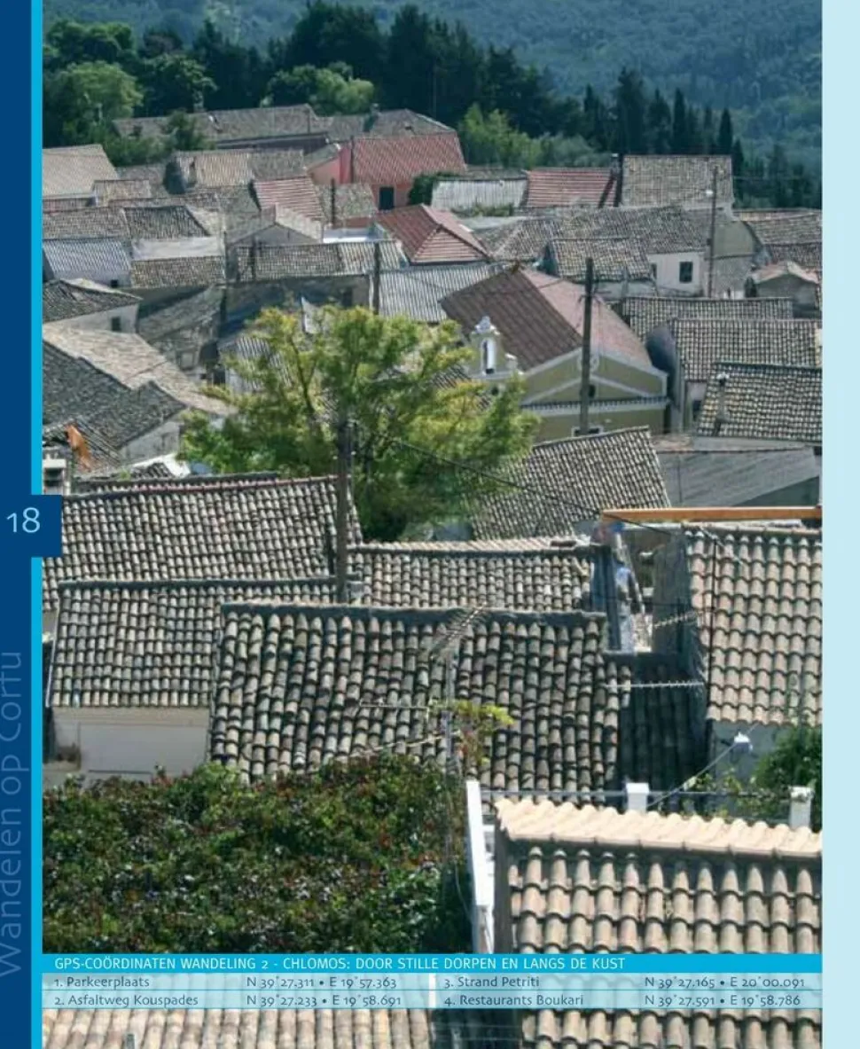 One Day Walks Publishing Wandelen op Corfu