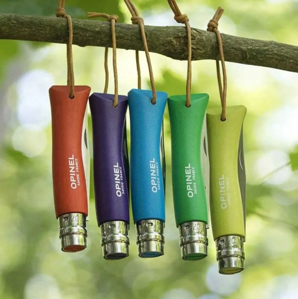 Opinel Opinel N°07 RVS leren koord zakmes