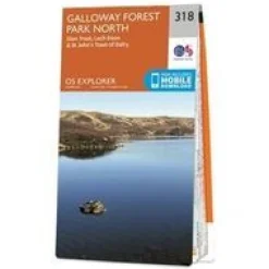 Ordnance Survey Explorer 318 Galloway Forest Park North
