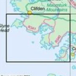 Ordnance Survey Ierland Wandelkaart Galway osi Discovery 44 1/50