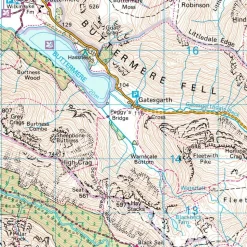 Ordnance Survey Wandelkaart 025 Glen Carron & Glen Affric