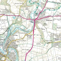 Ordnance Survey Wandelkaart 136 Newtown - Llanidloes