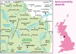 Ordnance Survey Wandelkaart 090 Penrith & Keswick