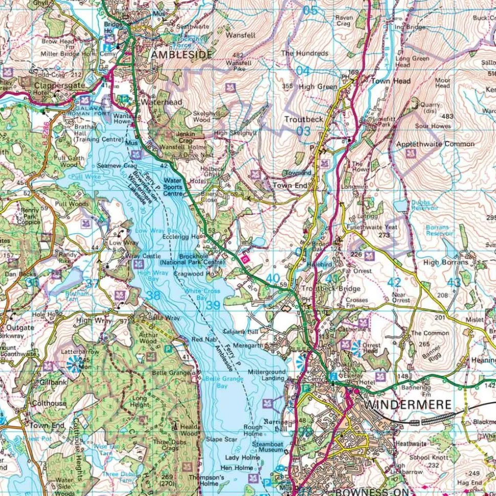 Ordnance Survey Wandelkaart 095 Isle of Man