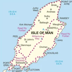 Ordnance Survey Wandelkaart 095 Isle of Man