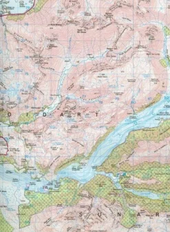 Ordnance Survey Wandelkaart 040 Mallaig & Glenfinnan