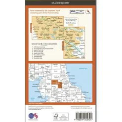 Ordnance Survey Wandelkaart Explorer 031 North Pennines - Teesdale & Weardale
