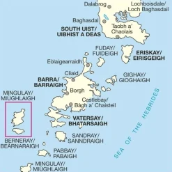 Ordnance Survey Wandelkaart 031 Barra & South Uist