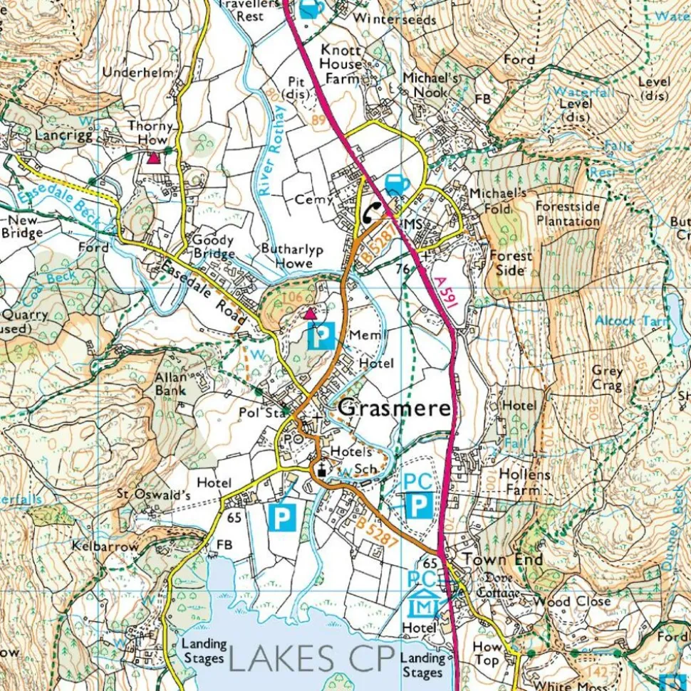 Ordnance Survey Wandelkaart 100 Malton & Pickering