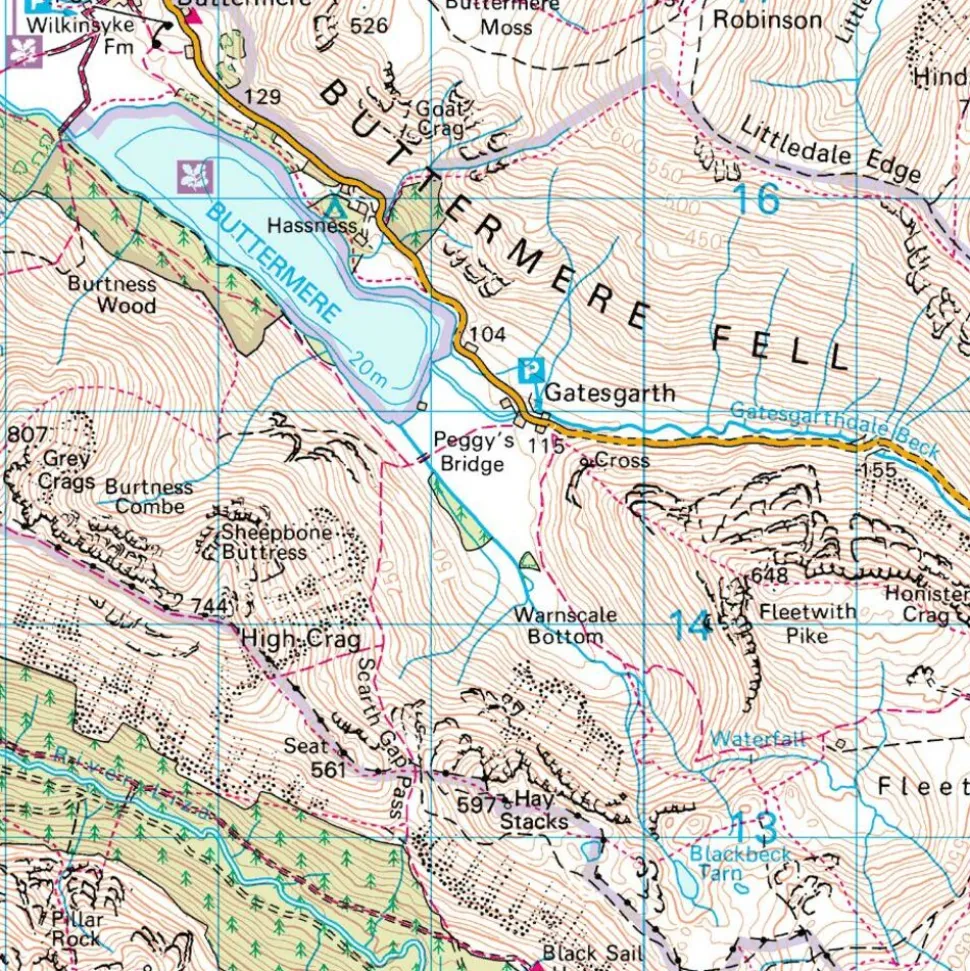 Ordnance Survey Wandelkaart 181 Minehead & Brendon Hills