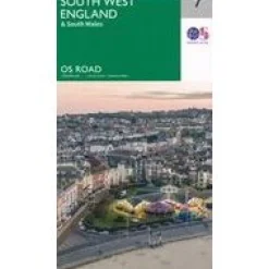Ordnance Survey Wegenkaart Engeland zuid-west 1/250