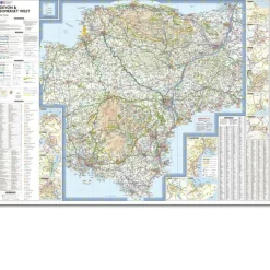Ordnance Survey Wegenkaart fietskaart Tour 05 Devon Somerset West
