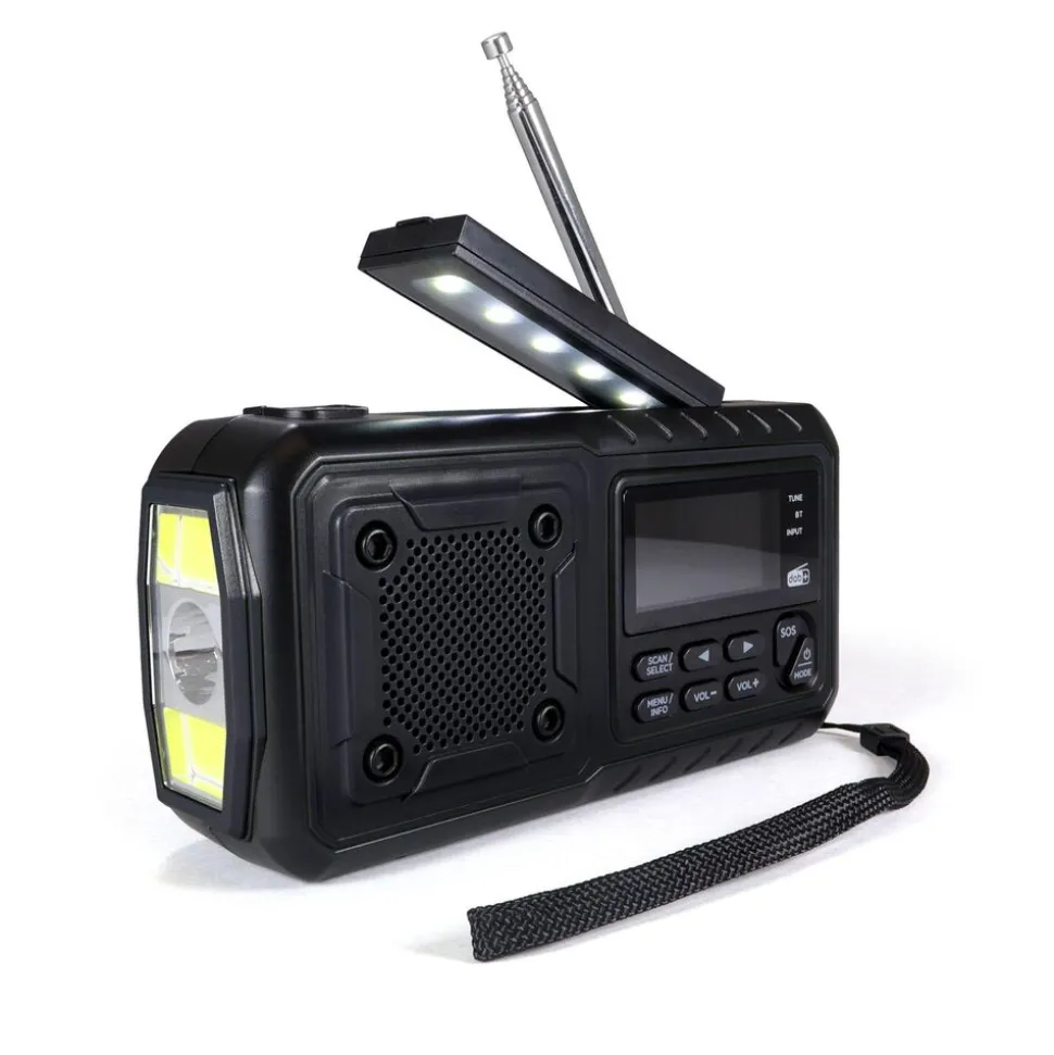 origin outdoors Crank Radio Multi DAB+ Black 4000 mAH