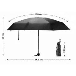origin outdoors Paraplu Nano zwart