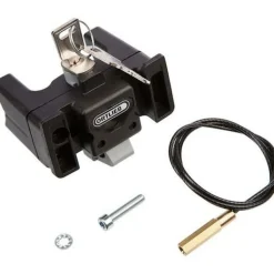Ortlieb E185 Stuurtashouder met slot voor Ultimate 6