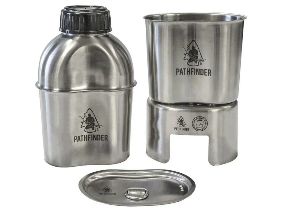 pathfinder RVS veldfles kookset