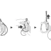 Petzl Caritool EVO ijsschroef houder
