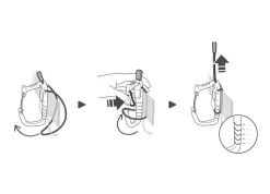 Petzl Caritool EVO ijsschroef houder