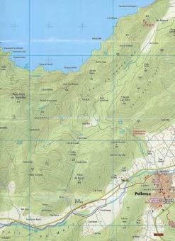 Publicpress Wandelkaart 428 Mallorca Serra De Tramuntana Zuid