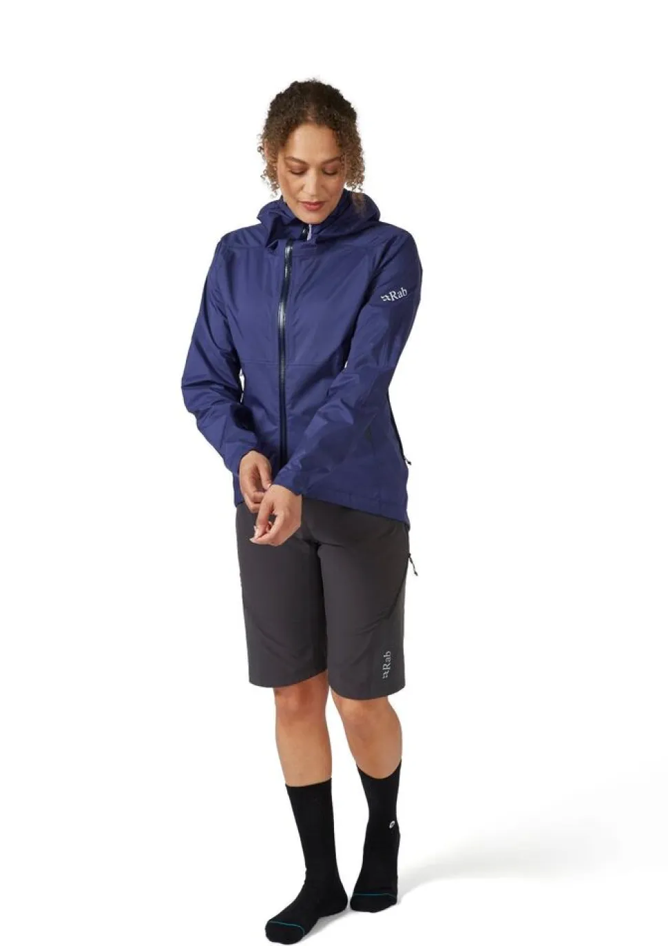 Rab Cinder Downpour jacket women's