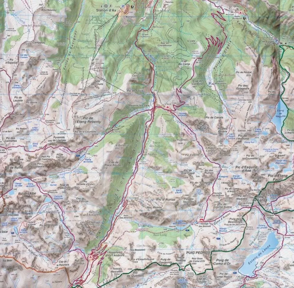 Rando Editions Wandelkaart 08 Cerdagne-Capcir