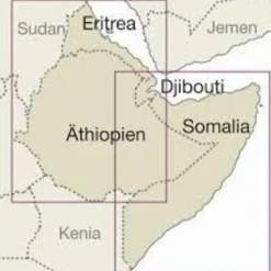 Reise know how Landkaart Ethiopie, Somalië