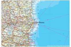 Reise know how Landkaart India, Sri Lanka & Nepal