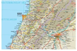 Reise know how Wegenkaart Syrië - Libanon