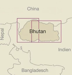 Reise know how Wegenkaart Bhutan