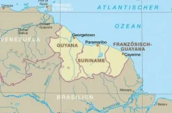Reise know how Wegenkaart Suriname
