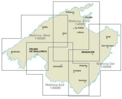 Reise know how Wegenkaart Mallorca Ost