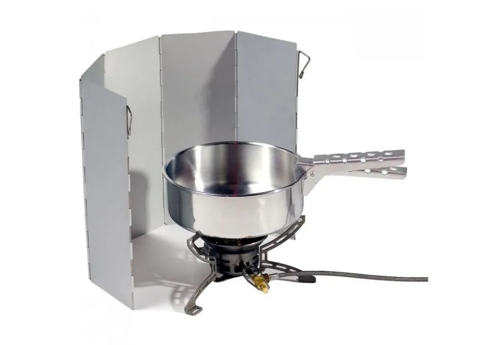 Relags Aluminium opvouwbaar windscherm 49 x 26 cm