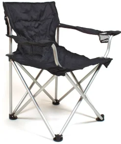 Relags Travelchair Komfort Aluminium Black campingstoel