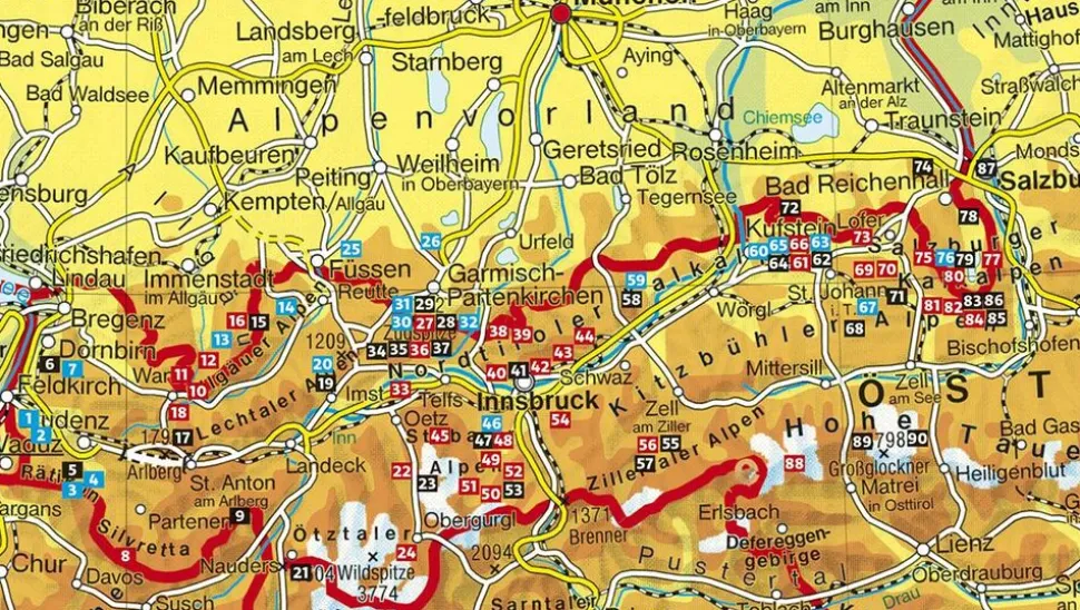 Rother Klettersteig Bayern - Vorarlberg - Tirol - Salzburg