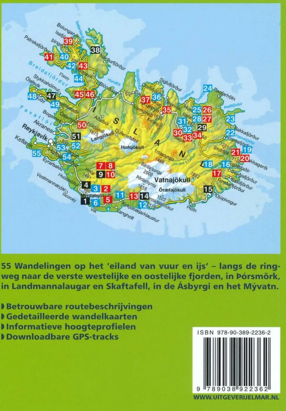 Rother Nederlandstalig Wandelgids IJsland