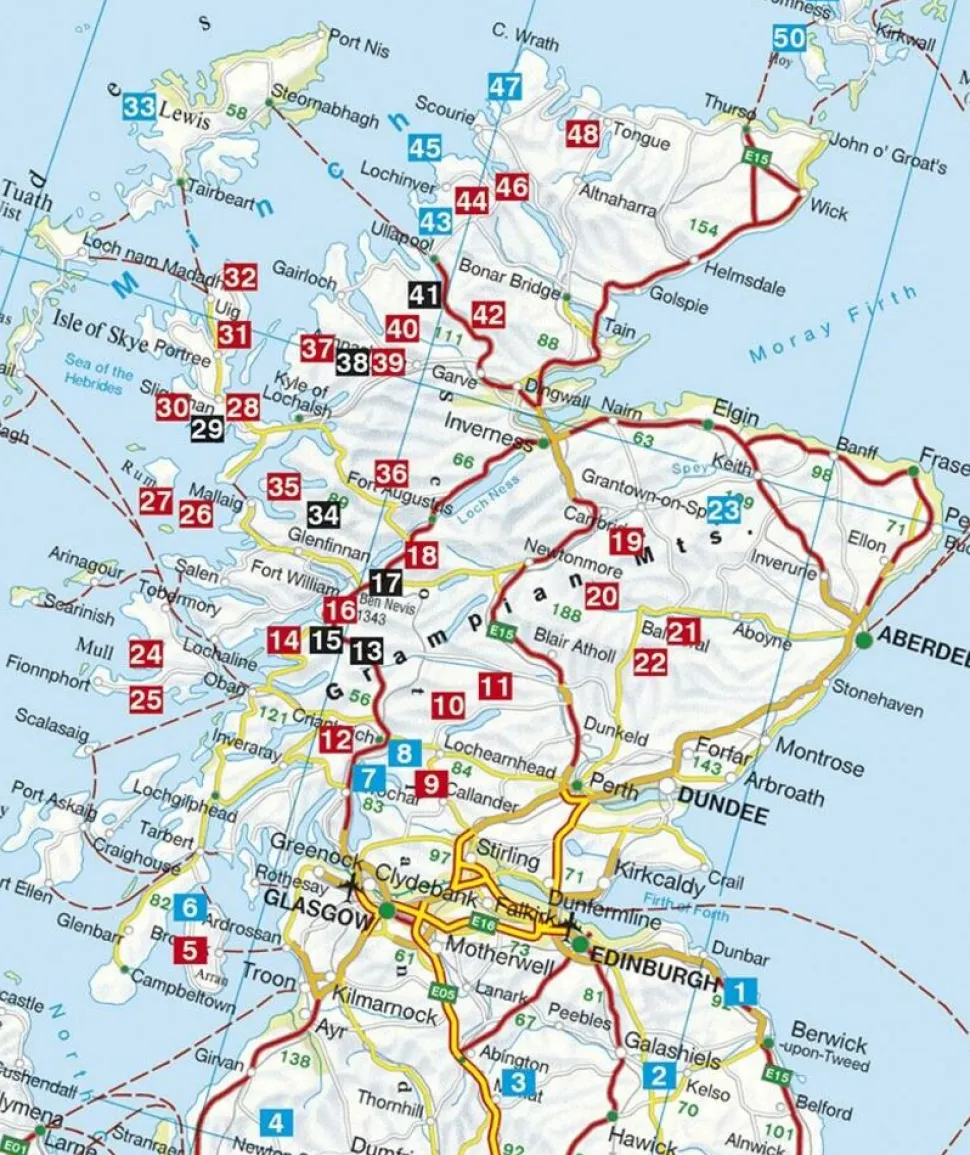Rother Nederlandstalig Wandelgids Schotland