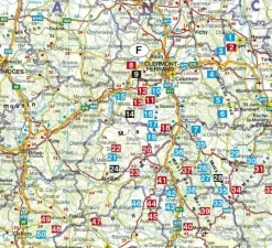 Rother Wandelgids Auvergne guide rando (Franstalig)