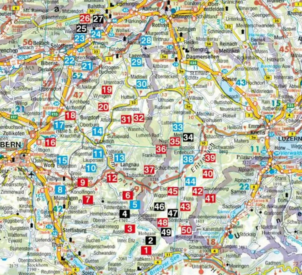 Rother Wandelgids Emmental mit Oberaargau