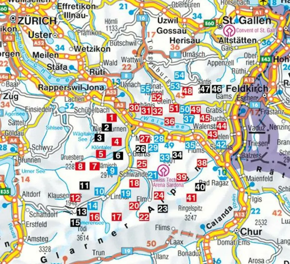Rother Wandelgids Glarnerland