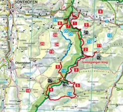 Rother Wandelgids Grenzgänger-Weg