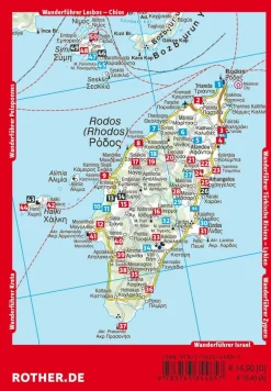Rother Wandelgids Rhodos met Symi en Chalki