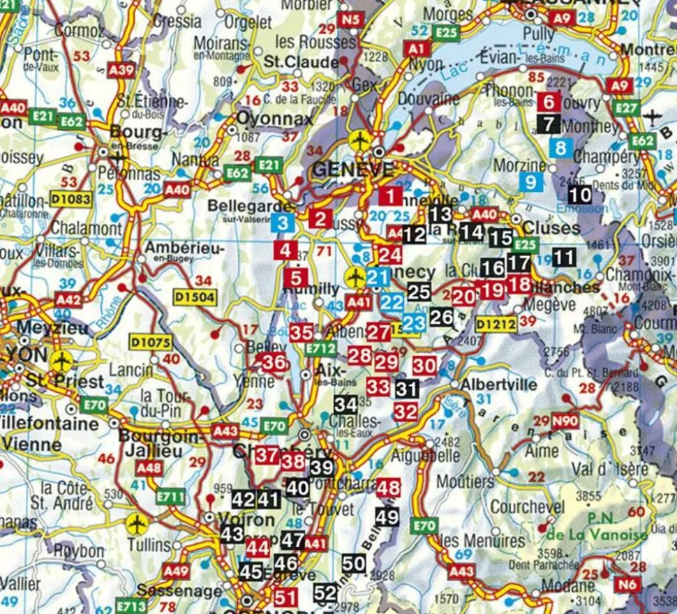 Rother Wandelgids Savoyen - Savoie