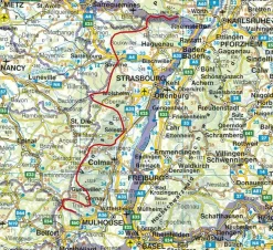 Rother Wandelgids Vogesen-Durchquerung GR5 GR53 GR531