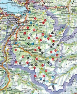 Rother Wandelgids Voralberg - Zwischen Bodensee und Silv